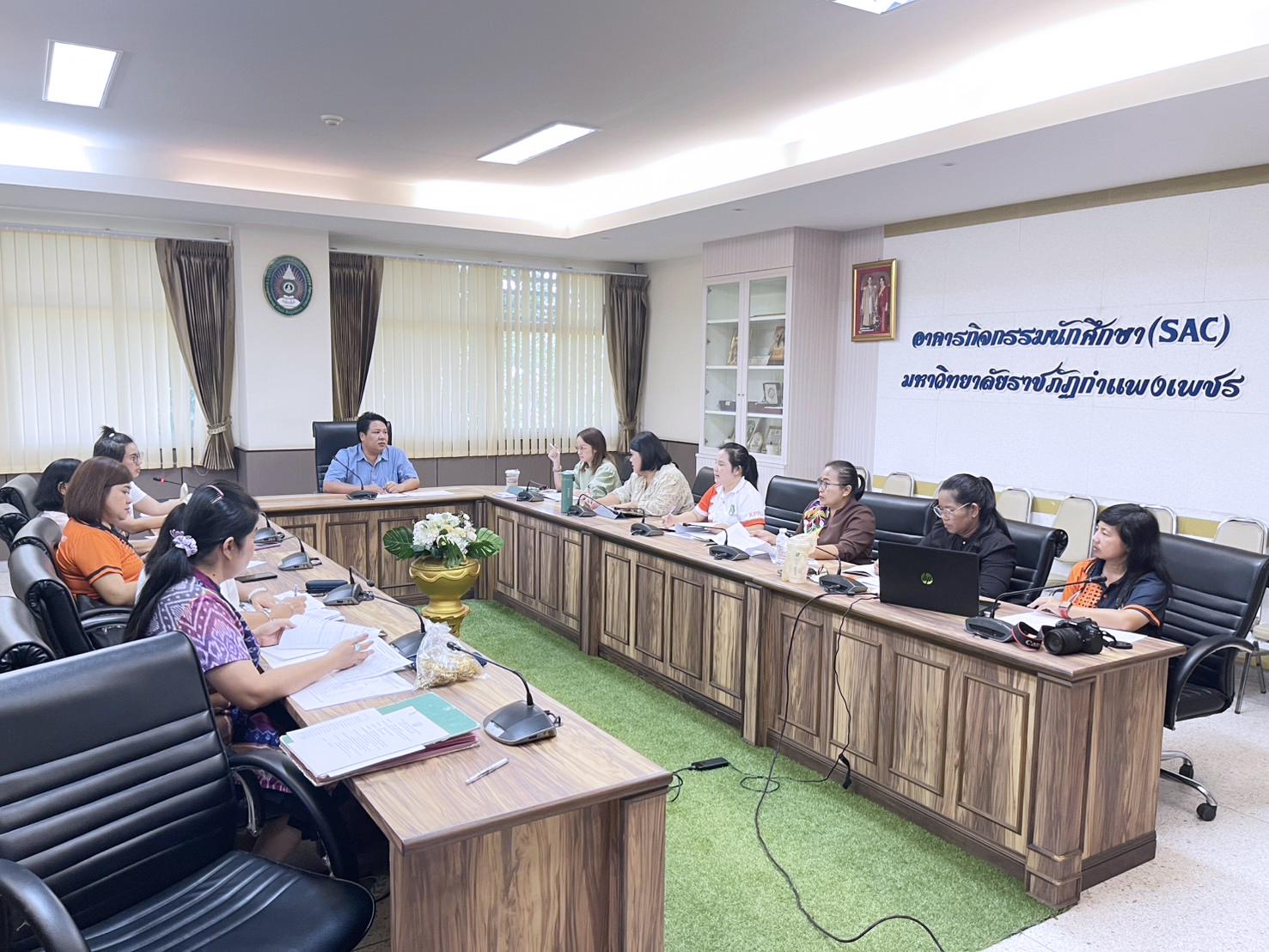 9. การประชุมสรุปผลการจัดโครงการเพิ่มศักยภาพชุมชน Soft Power ด้านอาหาร (Food) บนฐานอัตลักษณ์ศิลปวัฒนธรรมท้องถิ่นของจังหวัดกำแพงเพชร ประจำปีงบประมาณ พ.ศ.๒๕๖๘