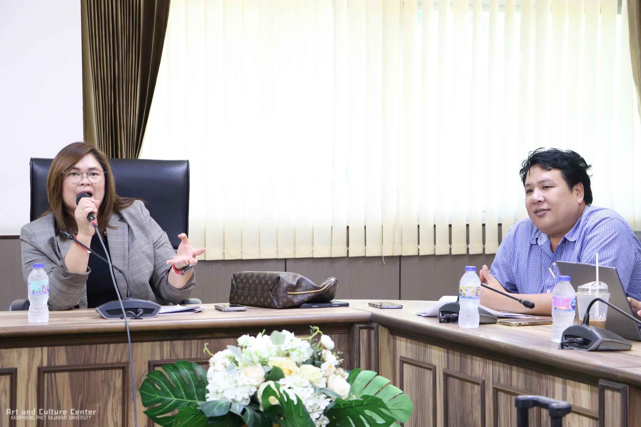 3. การประชุมการจัดทำโครงการอนุรักษ์สืบสานศิลปวัฒนธรรม ภูมิปัญญาและอัตลักษณ์ชุมชนท้องถิ่นจังหวัดกำแพงเพชร ประจำปีงบประมาณ พ.ศ.๒๕๖๙