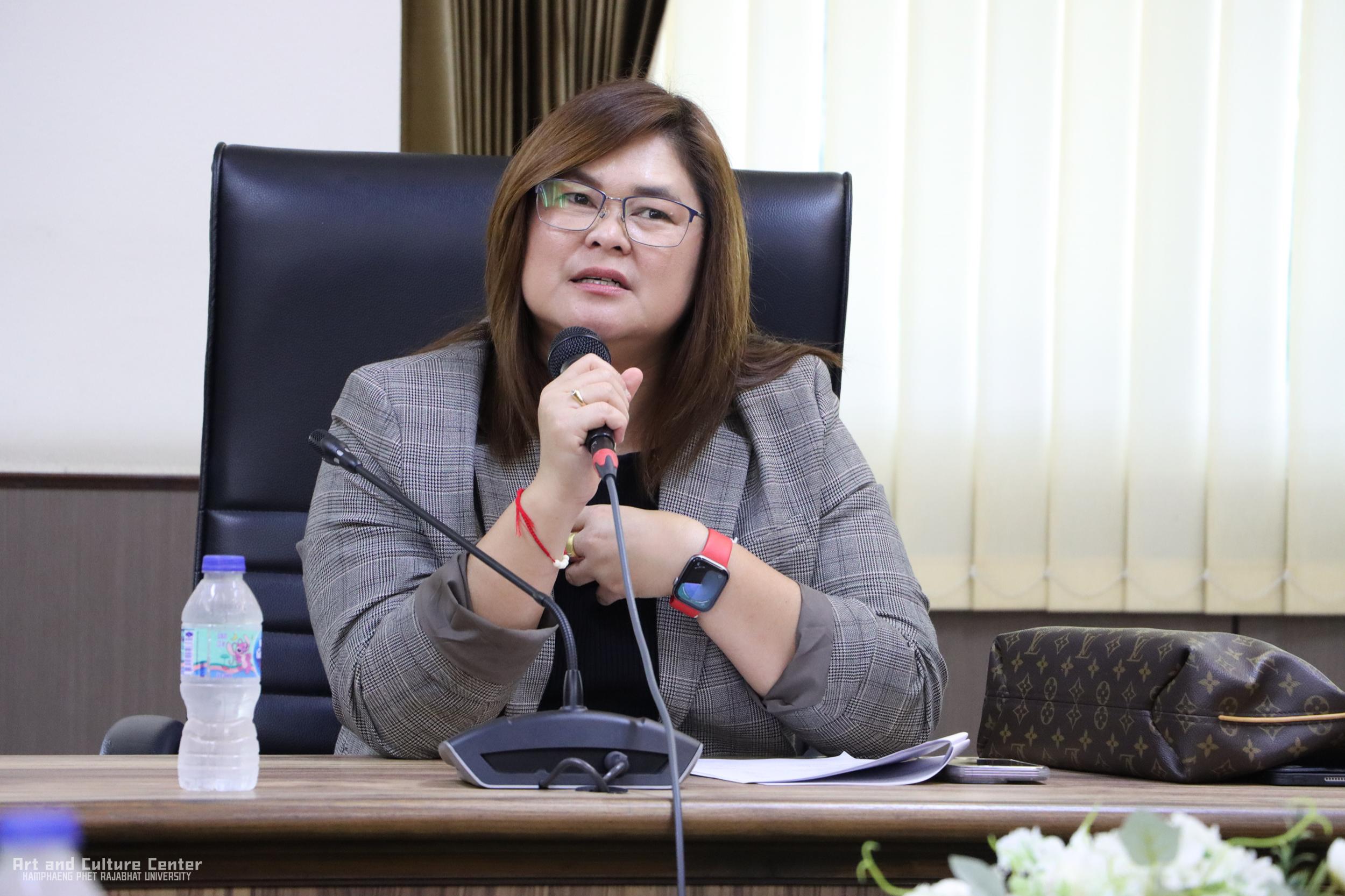 9. การประชุมการจัดทำโครงการอนุรักษ์สืบสานศิลปวัฒนธรรม ภูมิปัญญาและอัตลักษณ์ชุมชนท้องถิ่นจังหวัดกำแพงเพชร ประจำปีงบประมาณ พ.ศ.๒๕๖๙