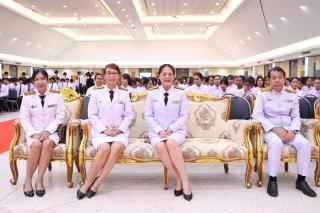 3. พิธีอัญเชิญตราพระราชลัญจกร และพิธีรับเข็มและพิธีประดับเข็มตราพระราชลัญจกร มหาวิทยาลัยราชภัฏกำแพงเพชร