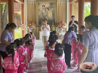 3. ต้อนรับคณะครูและนักเรียนโรงเรียนอนุบาลวาริน