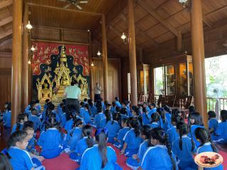 7. ต้อนรับคณะครูและนักเรียนโรงเรียนอนุบาลกำแพงเพชร