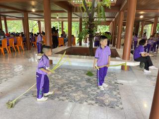 272. พิพิธภัณฑสถานจังหวัดกำแพงเพชร เฉลิมพระเกียรติได้ให้ความร่วมมือกับโรงเรียนสาธิตฯจัดกิจกรรมเรียนรู้นอกสถานที่ หน่วยบูรณาการแหล่งเรียนรู้ในท้องถิ่น เรื่องกล้วย ให้กับนักเรียนชั้นประถมศึกษาปีที่ 3-4