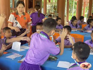 4. พิพิธภัณฑสถานจังหวัดกำแพงเพชร เฉลิมพระเกียรติ ได้ให้ความร่วมมือกับโรงเรียนสาธิตฯจัดกิจกรรมเรียนรู้นอกสถานที่ หน่วยบูรณาการแหล่งเรียนรู้ในท้องถิ่น เรื่องกล้วย ให้กับนักเรียนชั้นประถมศึกษาปีที่ 5-6