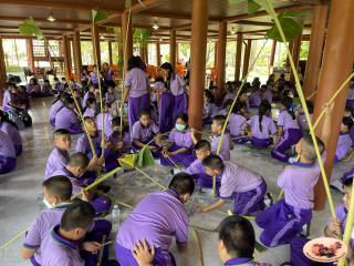 103. พิพิธภัณฑสถานจังหวัดกำแพงเพชร เฉลิมพระเกียรติ ได้ให้ความร่วมมือกับโรงเรียนสาธิตฯจัดกิจกรรมเรียนรู้นอกสถานที่ หน่วยบูรณาการแหล่งเรียนรู้ในท้องถิ่น เรื่องกล้วย ให้กับนักเรียนชั้นประถมศึกษาปีที่ 5-6