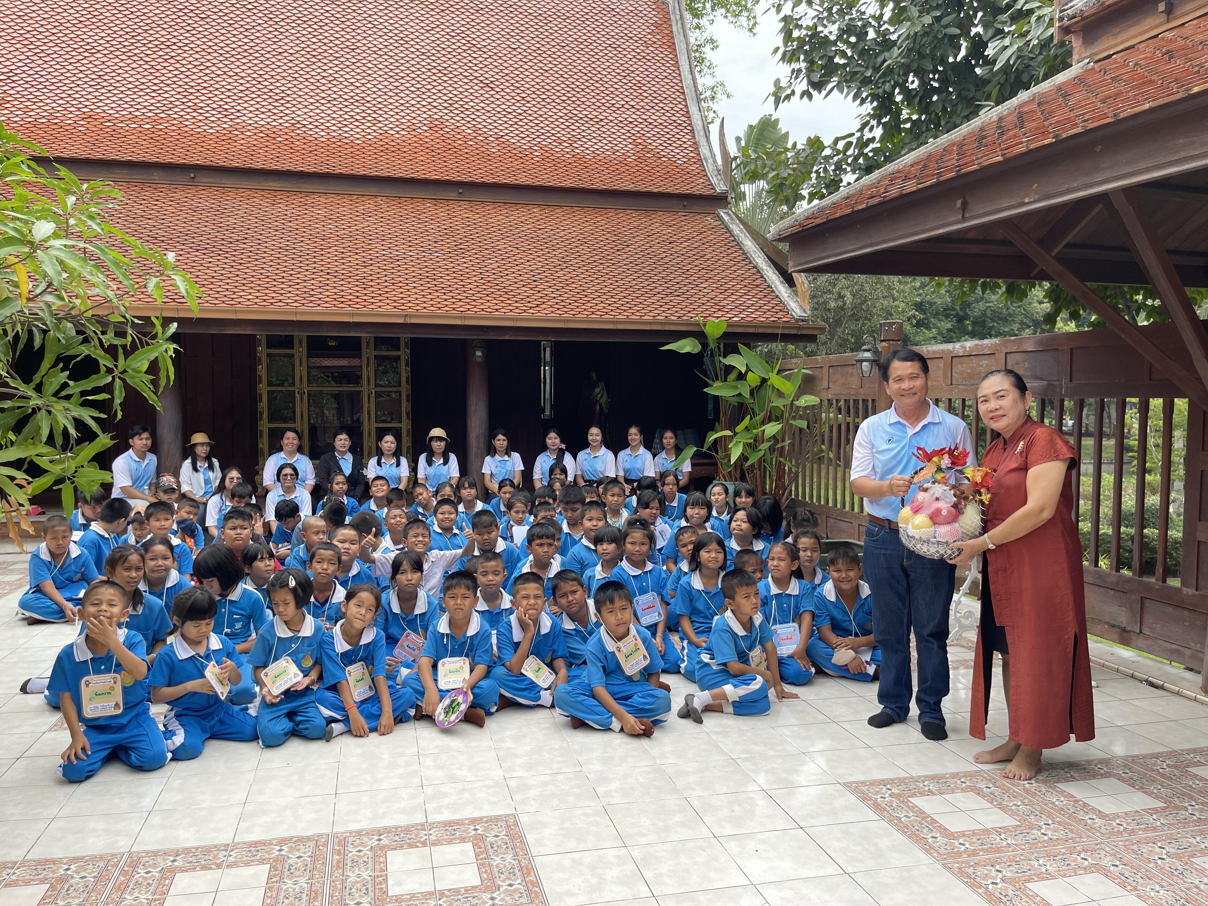 27. พิพิธภัณฑสถานจังหวัดกำแพงเพชร เฉลิมพระเกียรติ สำนักศิลปะและวัฒนธรรม มหาวิทยาลัยราชภัฏกำแพงเพชร ต้อนรับคณะครูและนักเรียนโรงเรียนบ้านวังโบสถ์