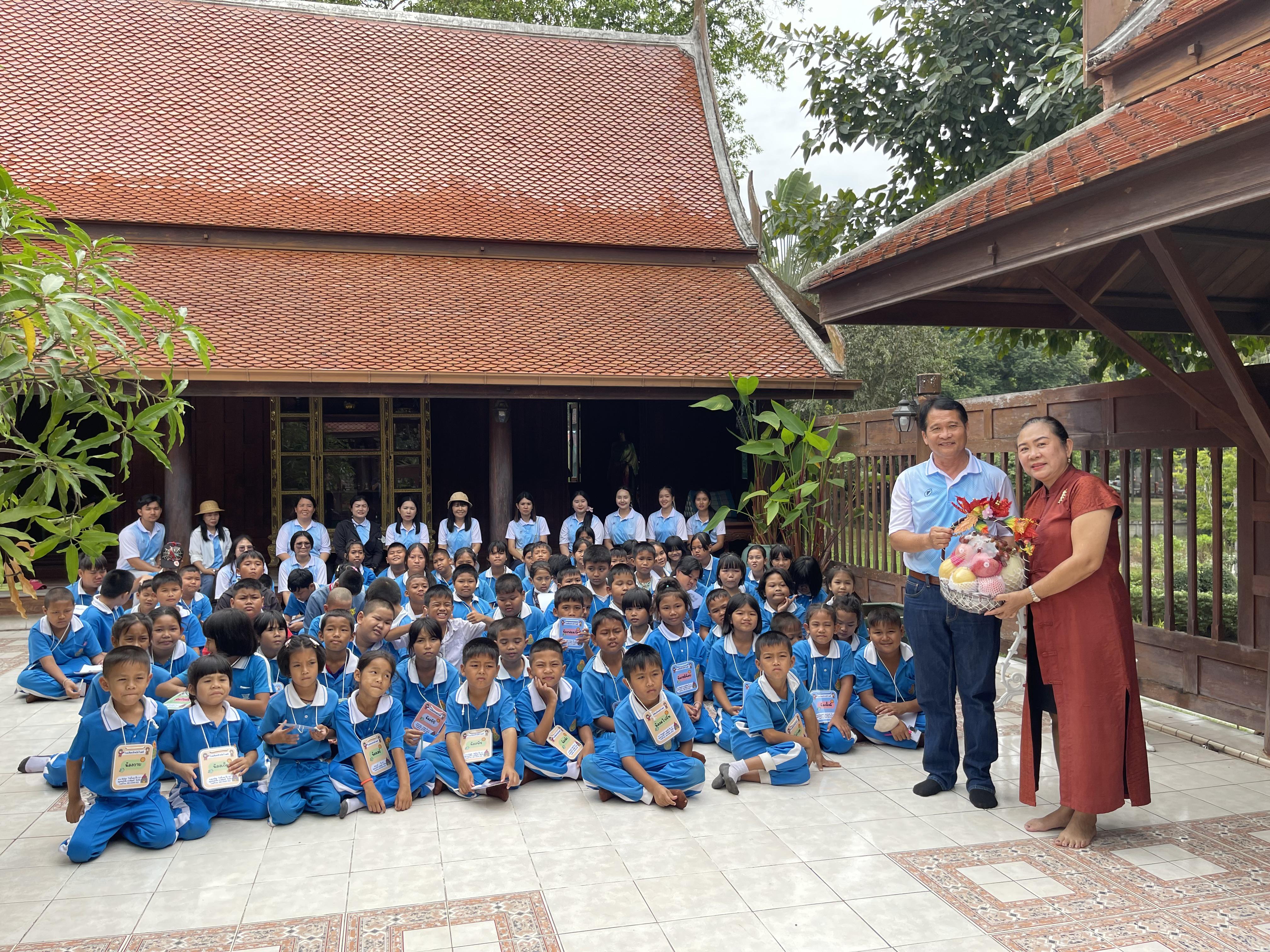 28. พิพิธภัณฑสถานจังหวัดกำแพงเพชร เฉลิมพระเกียรติ สำนักศิลปะและวัฒนธรรม มหาวิทยาลัยราชภัฏกำแพงเพชร ต้อนรับคณะครูและนักเรียนโรงเรียนบ้านวังโบสถ์